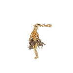 Articulated Hawaiian Hula Dancer in 14k