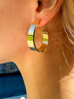 Hoops in 14k