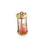 Vintage Hourglass Charm in 14K
