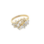 Vintage Diamond Ring in 18K