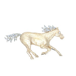 Vintage Horse Brooch in 14K