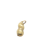 Vintage Peanut Charm in 14K