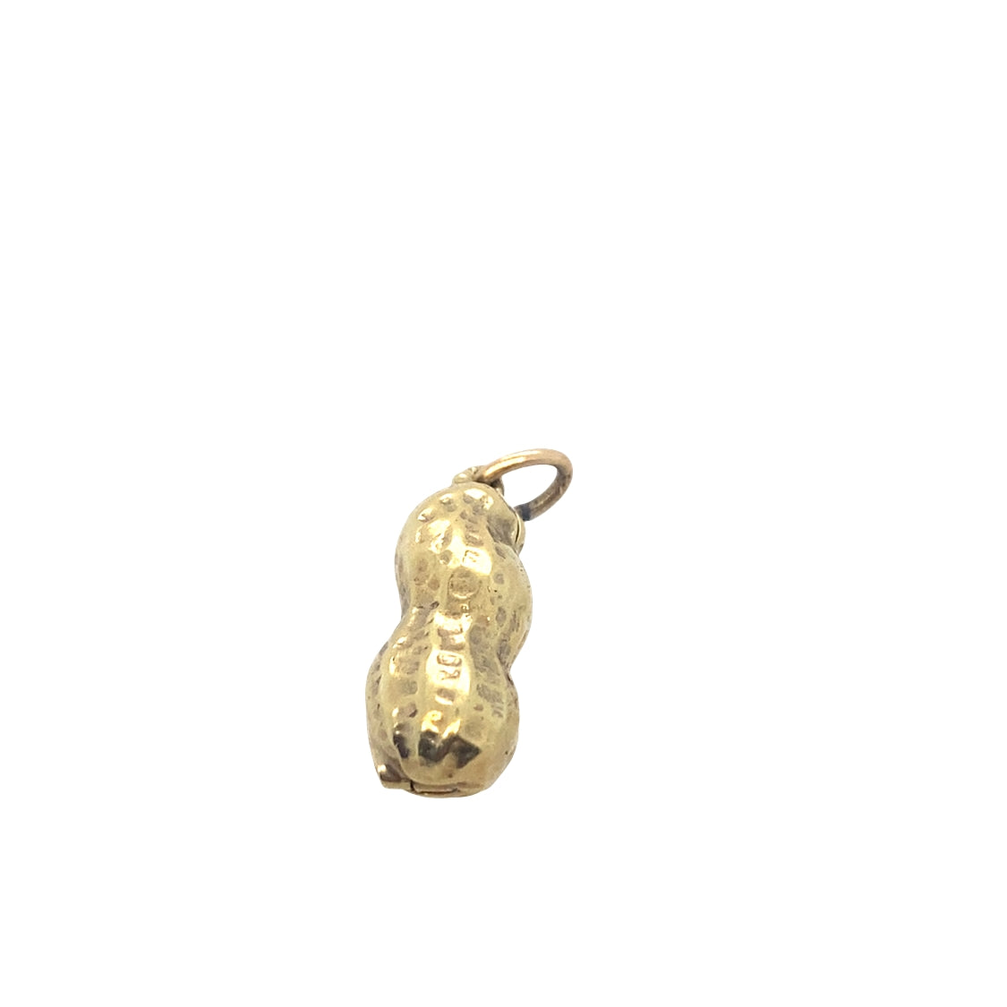 Vintage Peanut Charm in 14K