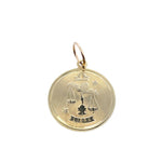 Vintage Libra Charm in 14k