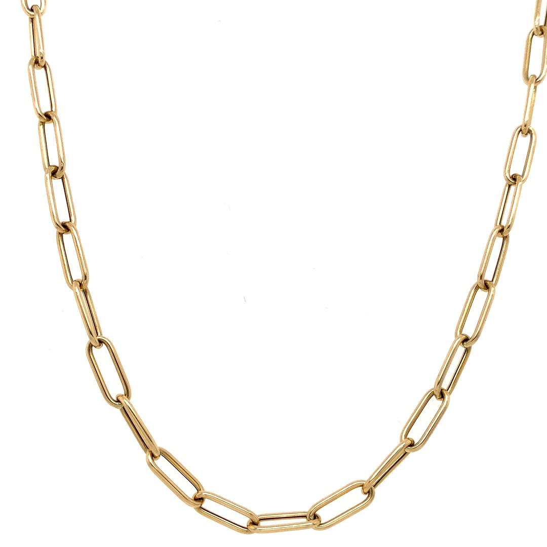 Olivia K Small Classic Rounded Chain in 14K