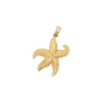 Starfish Charm in 14k