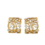 Vintage Diamond Earrings in 18K