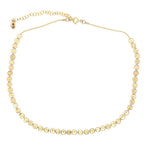 Olivia K Fleck Chain Necklace