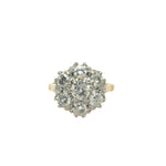 Antique Diamond Ring in 18K Gold