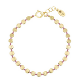 Olivia K Large Fleck Bracelet in Dusty Rose