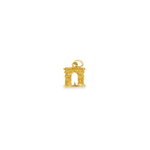 Vintage Arc de Triomphe Charm in 18k
