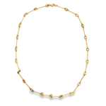Olivia K Thick Trombone Link in 14k Chain