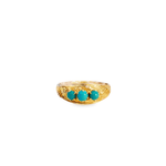 Vintage Turquoise Ring in 14K