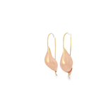 Ted Muehling 14K Rose/Pink Gold Shell Earrings