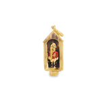 Vintage Schilderhaus Moving Charm in 14k
