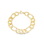 Gold Link Bracelet in 14k