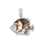 Fish in 18k with Diamonds