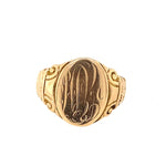 Signet Ring in Gold in 10K