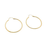 Vintage Hoops in 14K