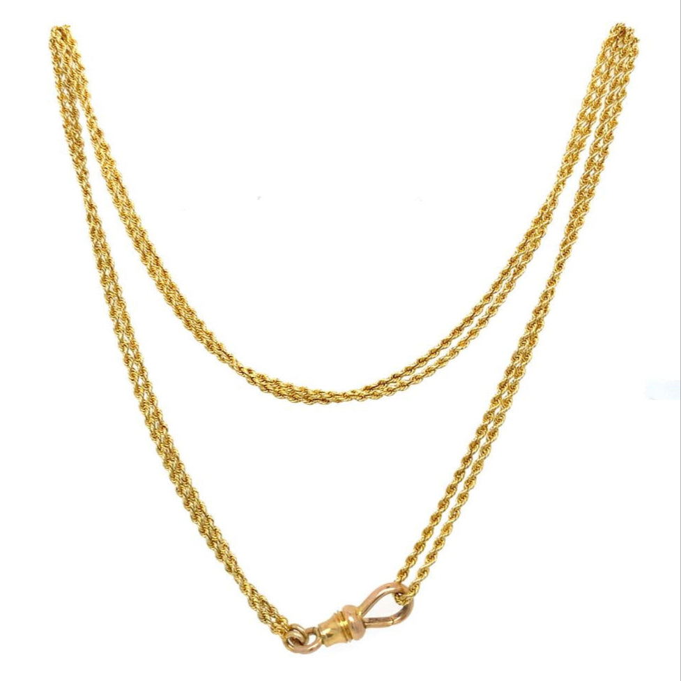 Vintage Rope Chain in 14K