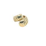 Vintage Tubogas Bypass Ring in 14K