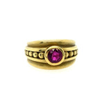 Vintage Kieselstein-Cord Ruby Ring in 18k