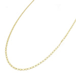 Olivia K Flat Shiny Disc Necklace in 14k