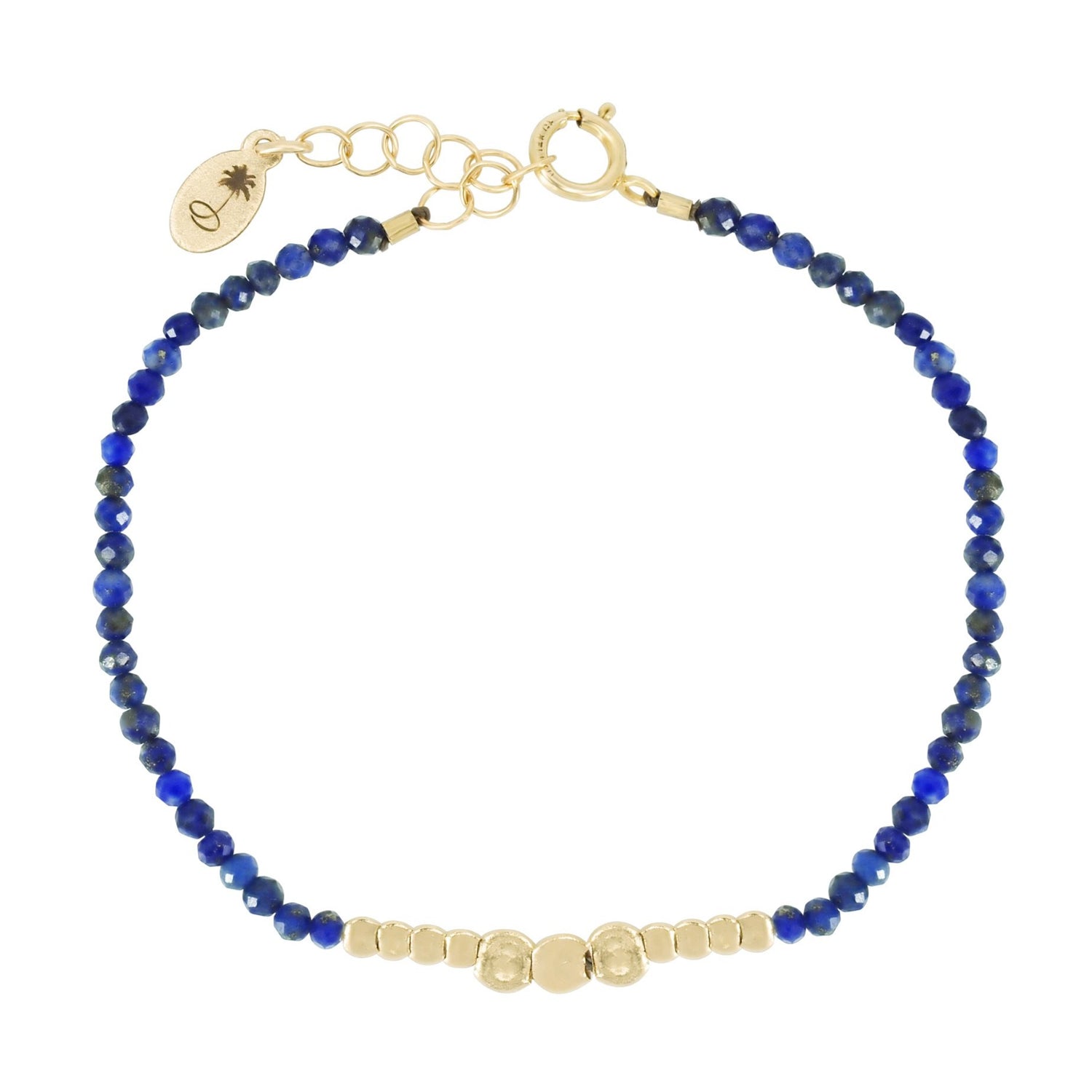 Olivia K Gemstone Fleck Bracelets