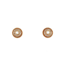 Load image into Gallery viewer, Diamond Studs in 14K Rose Gold
