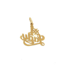 Load image into Gallery viewer, Vintage &quot;#1 Lady&quot; Charm in 14K
