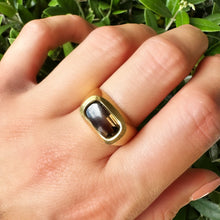 Load image into Gallery viewer, Vintage Smokey Quartz Ring in 14K
