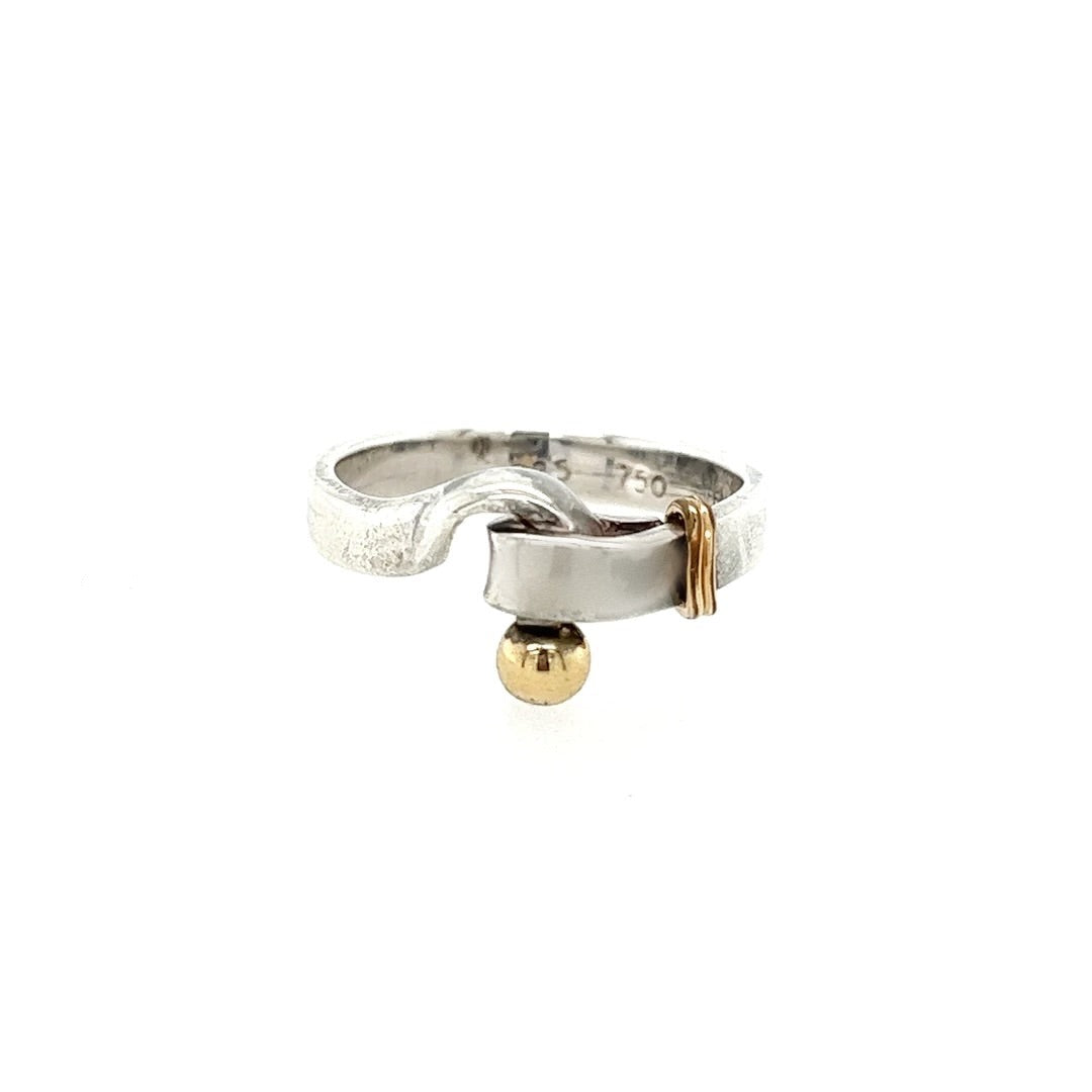 Tiffany & Co. Ring in SIlver & 18K Gold