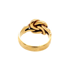Load image into Gallery viewer, Vintage English Love Knot Ring in 9K Circa 1960&#39;s

