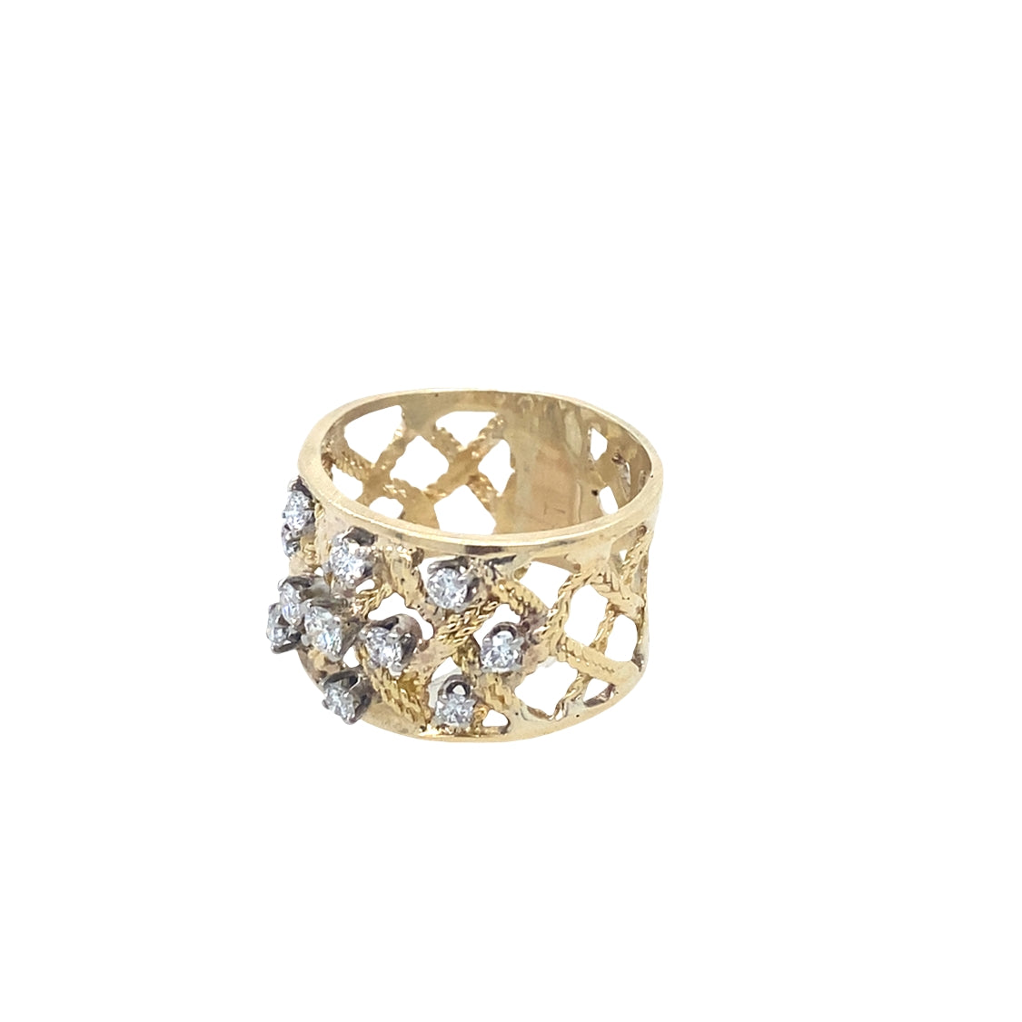 Vintage Diamond Ring in 14K Gold