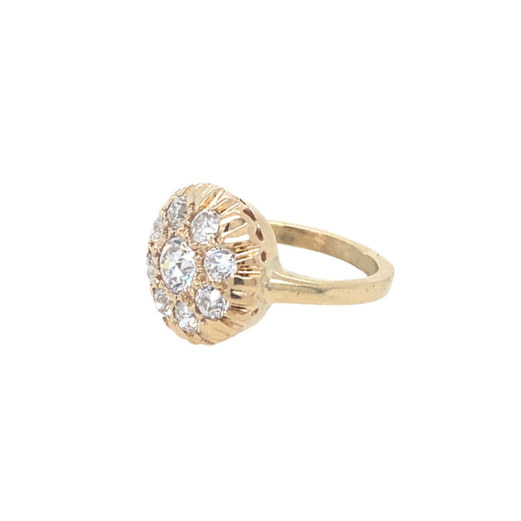 Antique Diamond Ring in 14K