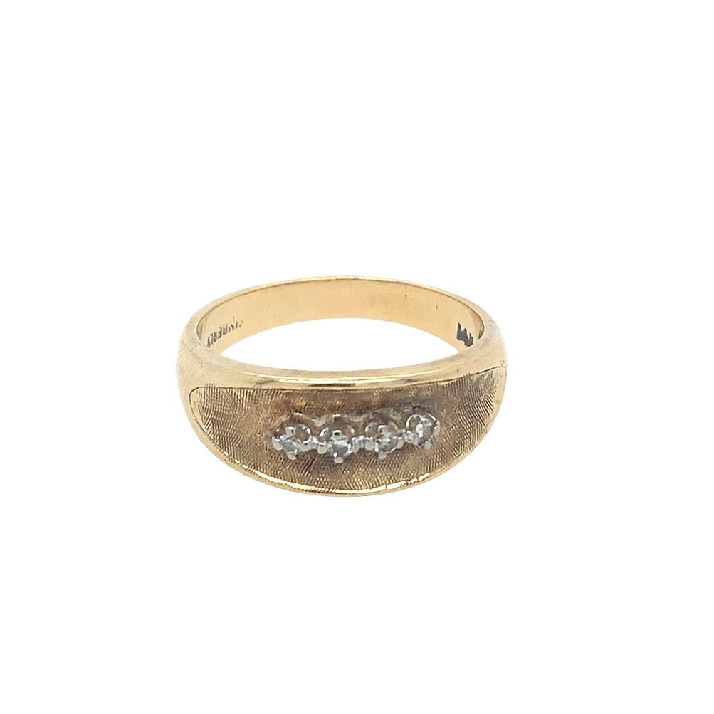 Vintage Diamond Ring in 14K