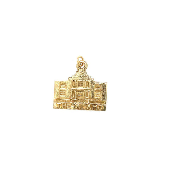 Vintage Alamo Charm in 14K