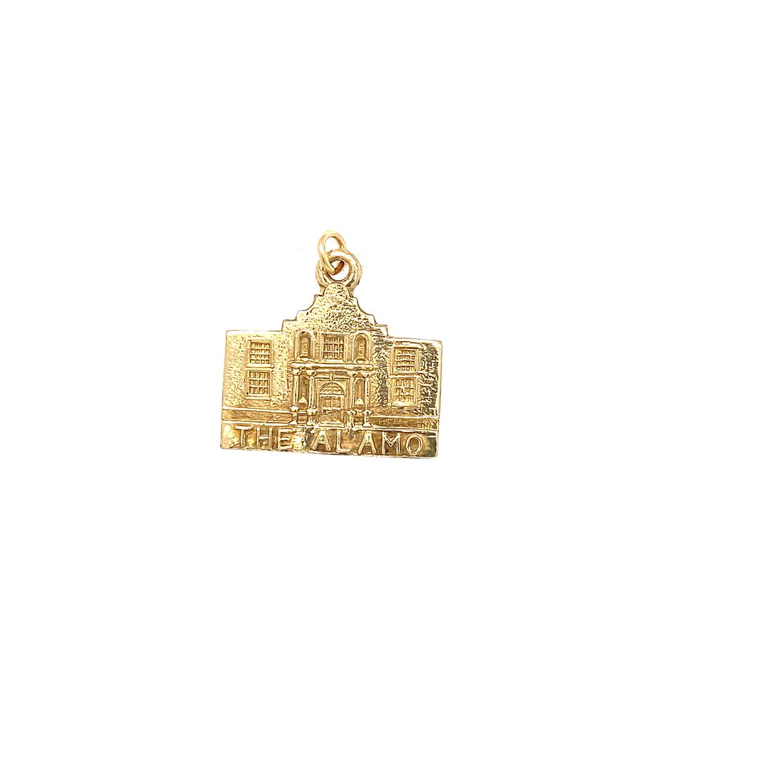 Vintage Alamo Charm in 14K