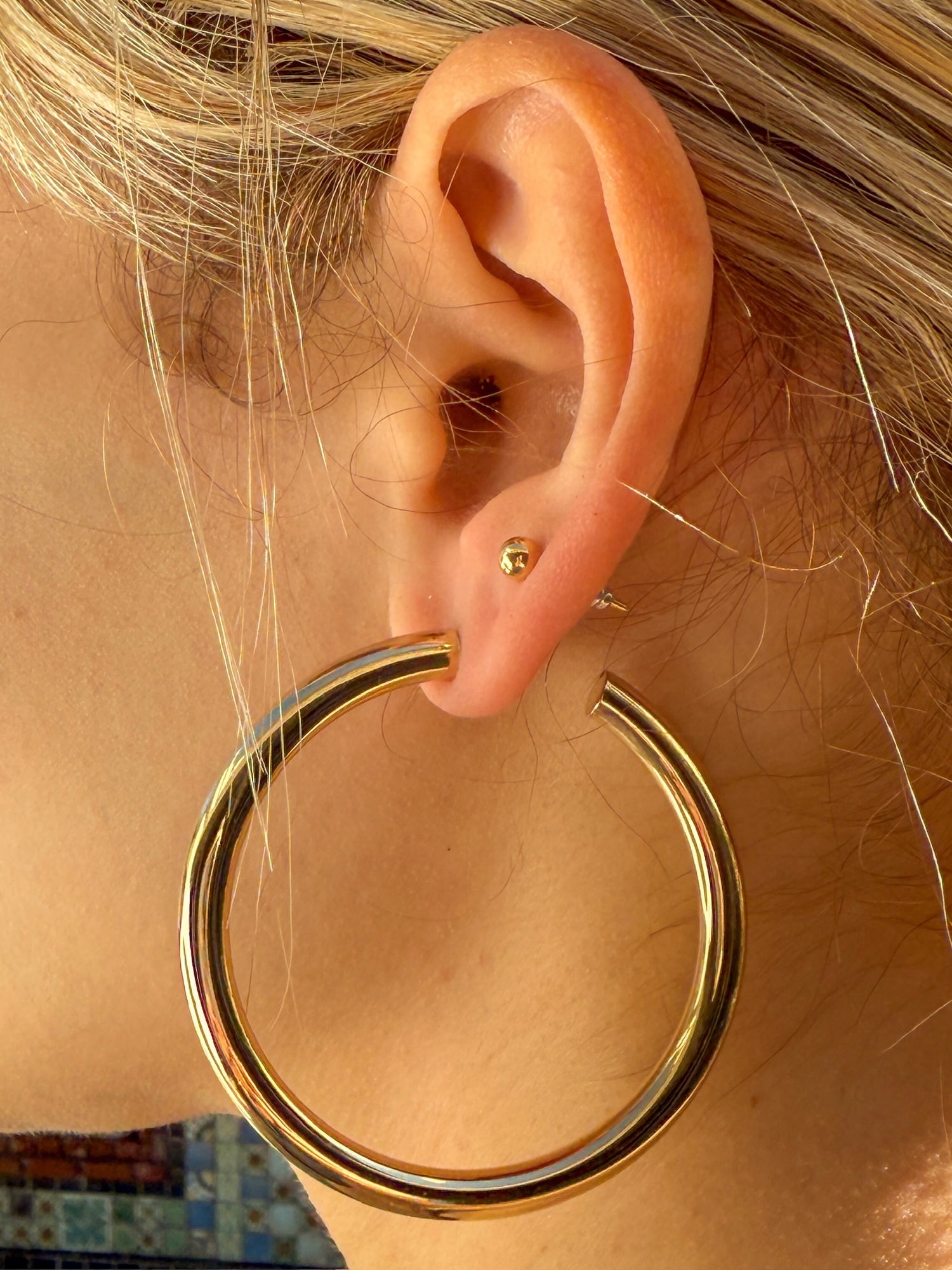 Big Hoops in 14K