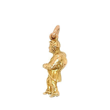 Load image into Gallery viewer, Vintage Hunchback Charm in 14k
