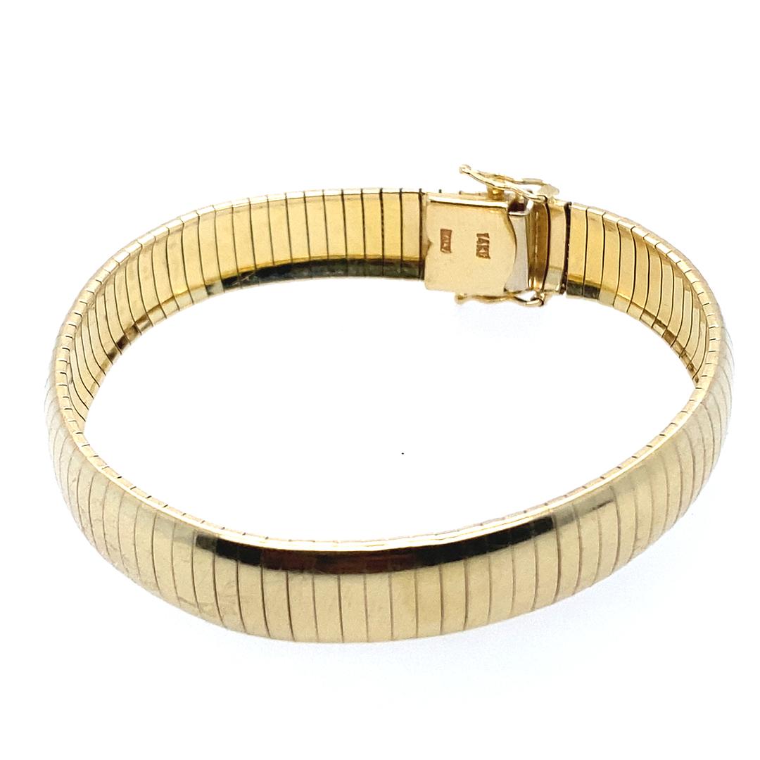 Vintage Gold Omega Bracelet