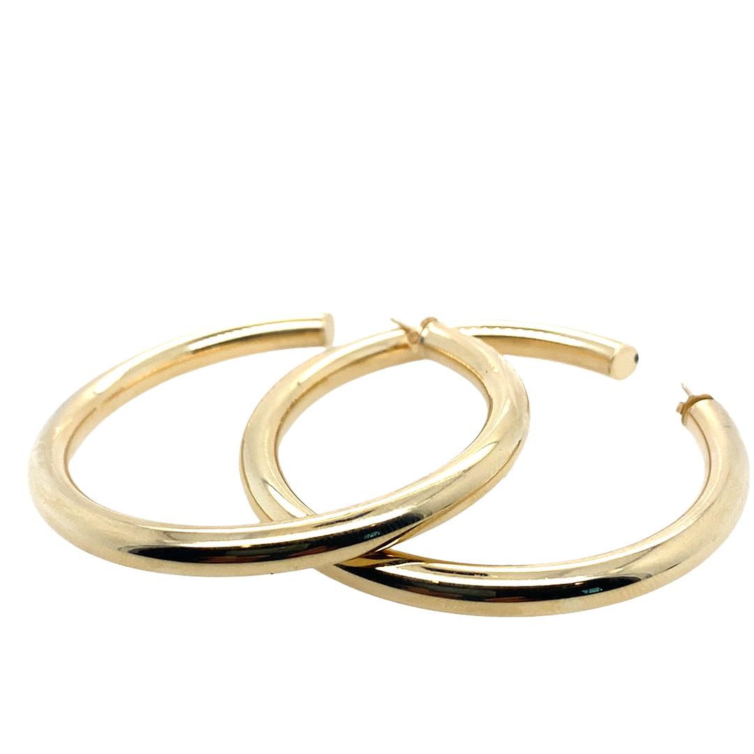 Big Hoops in 14K
