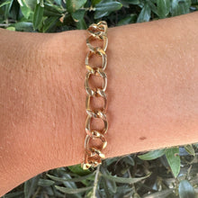 Load image into Gallery viewer, Vintage Link Bracelet in 18K
