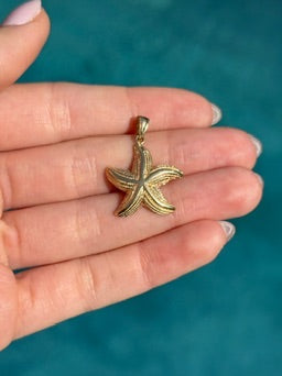Starfish in 14k