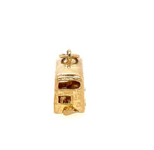 Load image into Gallery viewer, London Bus Charm in 14k
