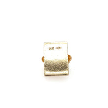 Load image into Gallery viewer, Vintage “I Love You” Telephone Charm in 14k
