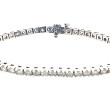 Load image into Gallery viewer, Modern Diamond Link Bracelet in 14K
