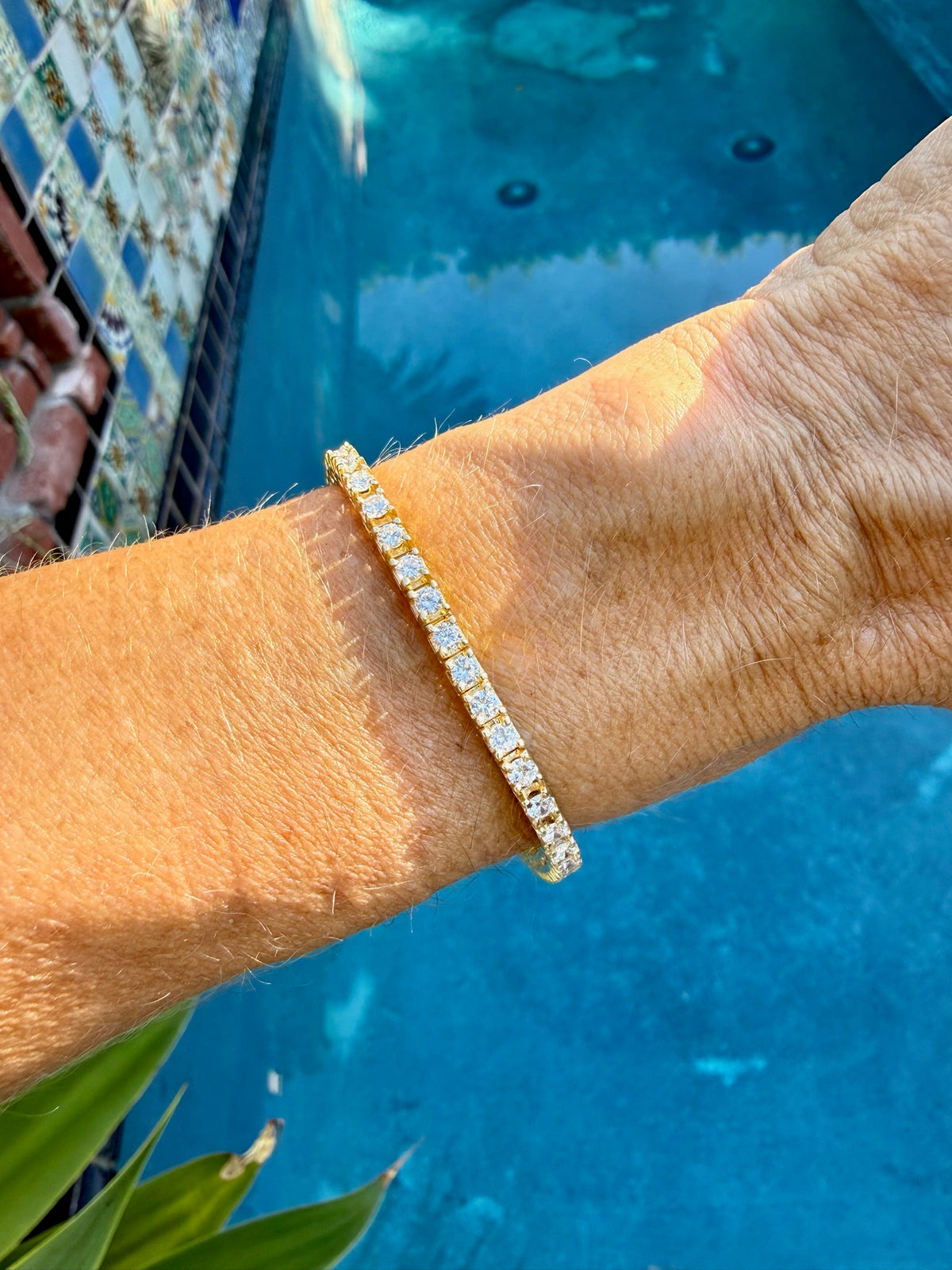 Diamond Tennis Bracelet in 14k