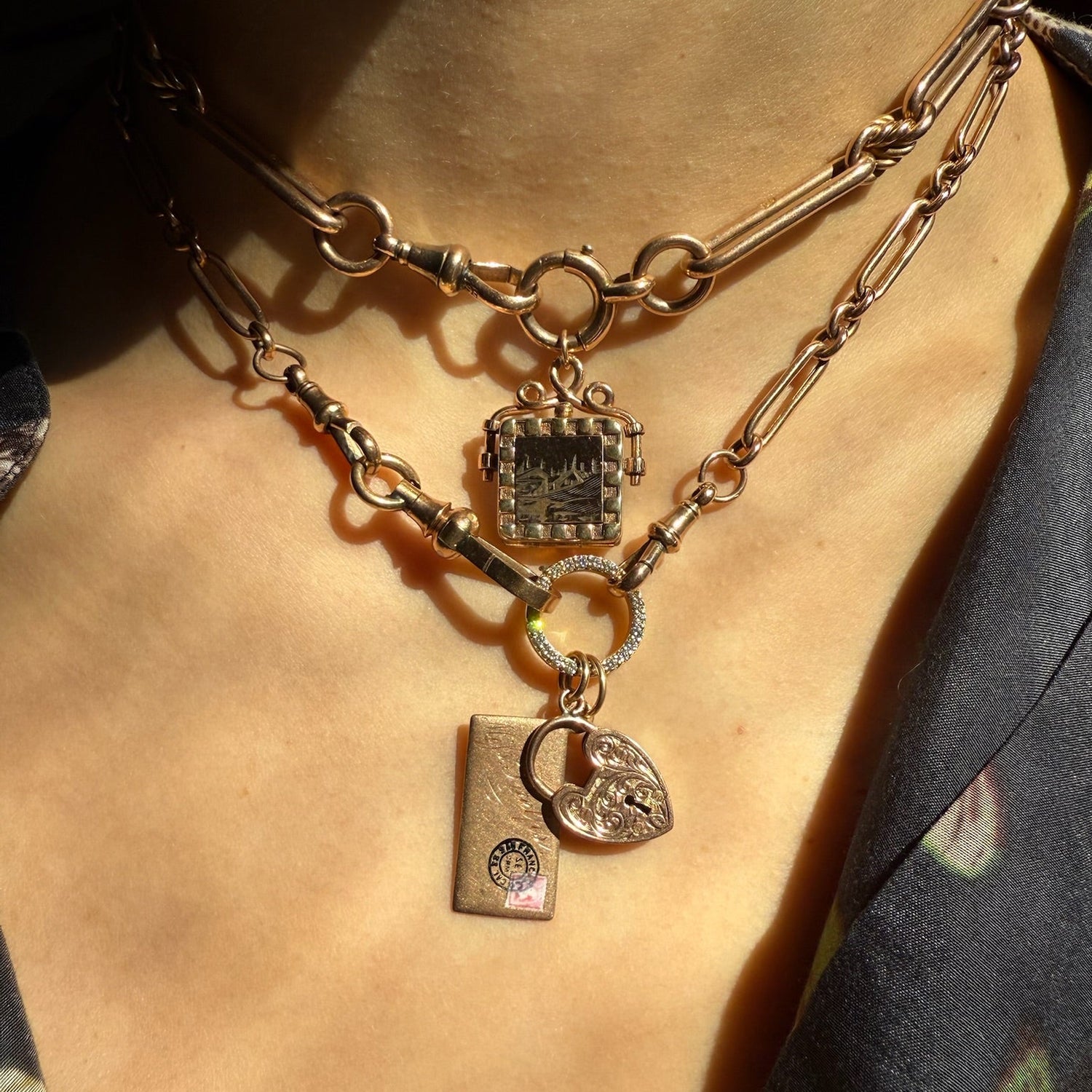 Vintage Necklace in 14K