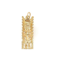 Load image into Gallery viewer, Tiki God Charm in 14k
